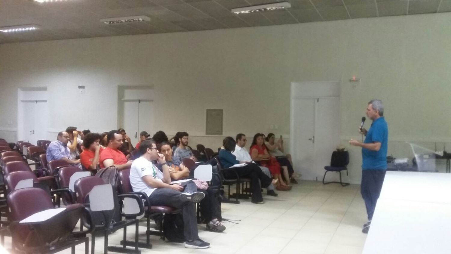 Professor César Matos falando sobre trânsito na grande Aracaju