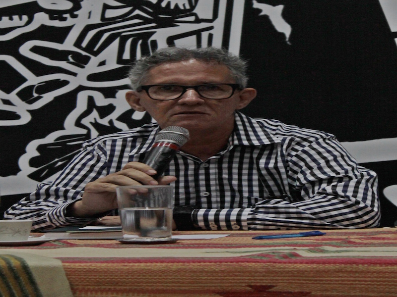 Professor Antônio Amaral, Coordenador da segunda mesa de debates